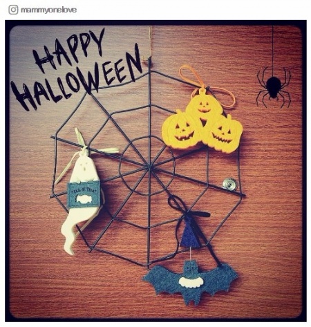 100均で全部揃う!彼と一緒に“おうちハロウィン”を楽しみたい/mammyoneloveさんInstagramより