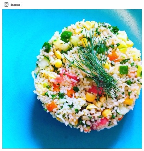 パスタの仲間「クスクス」って知ってる？食べ痩せを叶える万能フード／ripmonさんInstagram