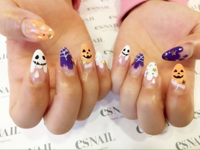 お化けネイル（画像提供：esNAIL）
