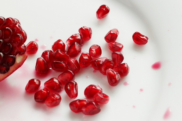 pomegranate seeds by Stacy Spensley