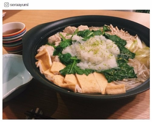 seraayumiさんInstagramより