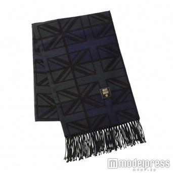 「ブロックチェックUJストール」7,500円（税抜）