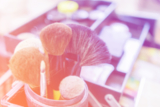 メイク道具の写真