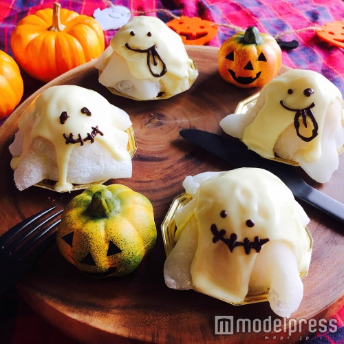 可愛すぎて食べられない「おばけティラミス」(C)モデルプレス