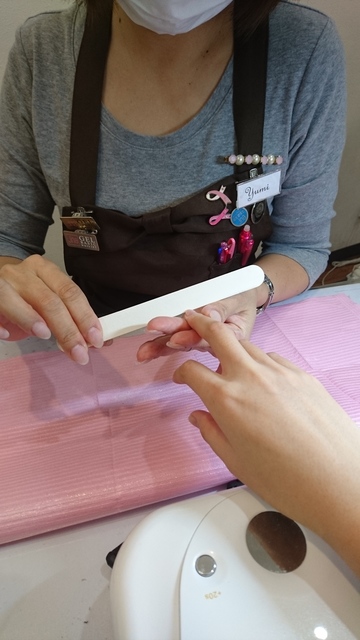 ネイルサロンでのネイルケア