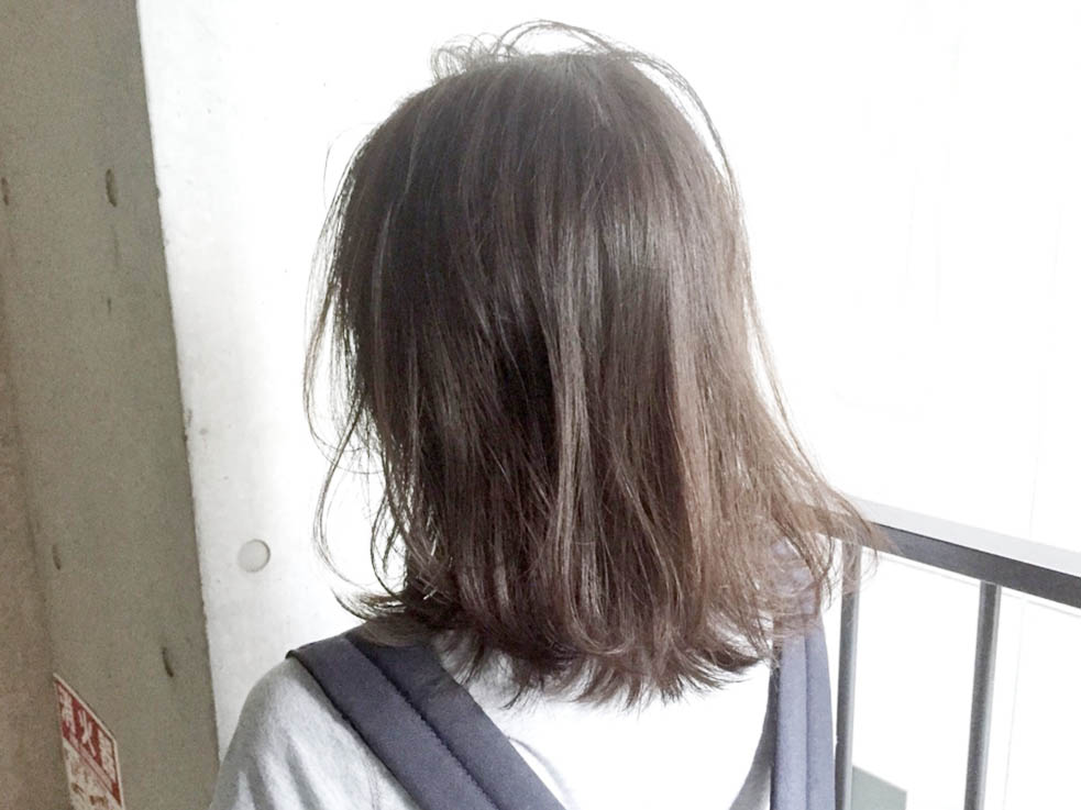 外ハネスタイルのオーダーポイント ①パッツン感