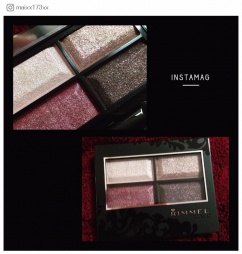 茶系のカラーバリエーションが豊富【RIMMEL ロイヤルヴィンテージアイズ】/maixx173xxさんのInstagramより