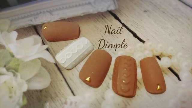 ブラウンニットネイル