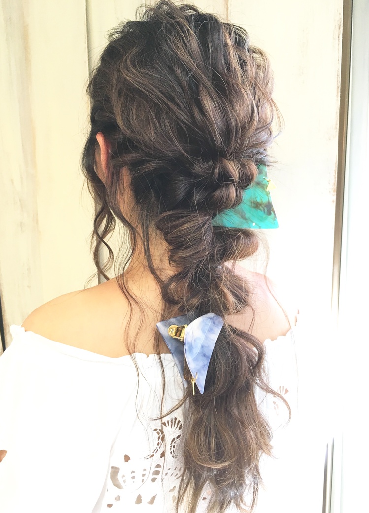 スーパーロングさん必見♡プリンセス風下ろし髪ヘアアレンジ特集_image6