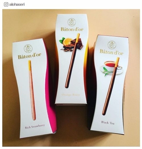 「バトンドール」が気になる！ポッキーの日は高級感で差をつけよう／alohaseriさんInstagram