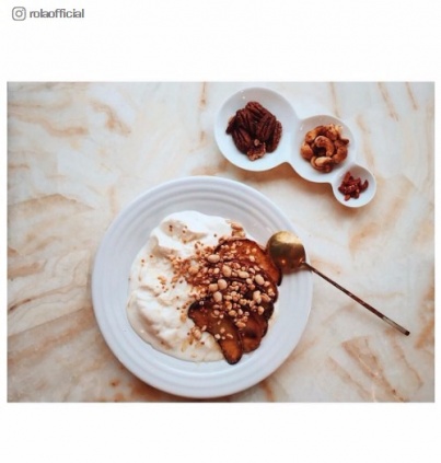 ローラの「豆乳ヨーグルト」が気になる!ペタンコお腹に導く発酵食が話題/ローラInstagram