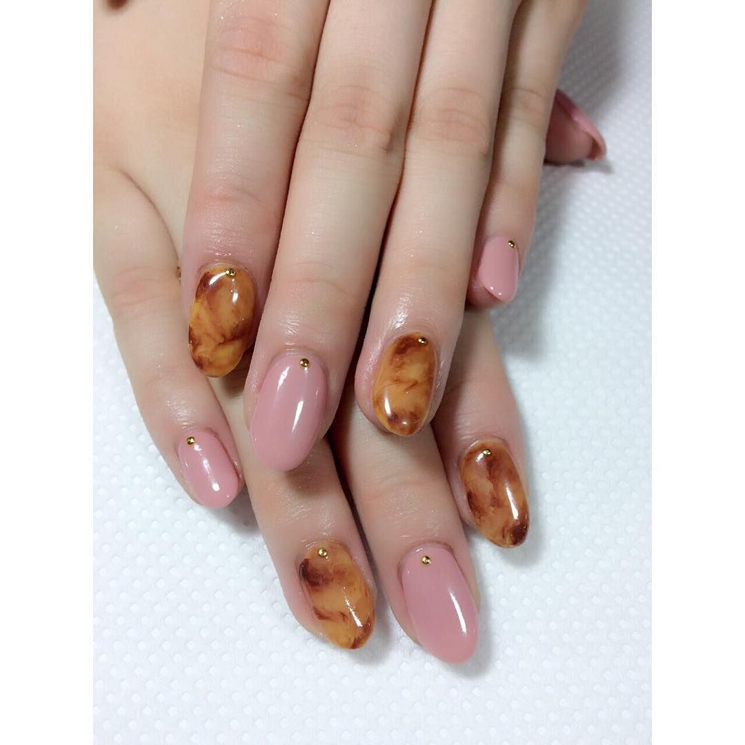 2016年秋冬のベスト旬ネイル！べっ甲・アーガイル・ボヘミアンネイル特集_image4