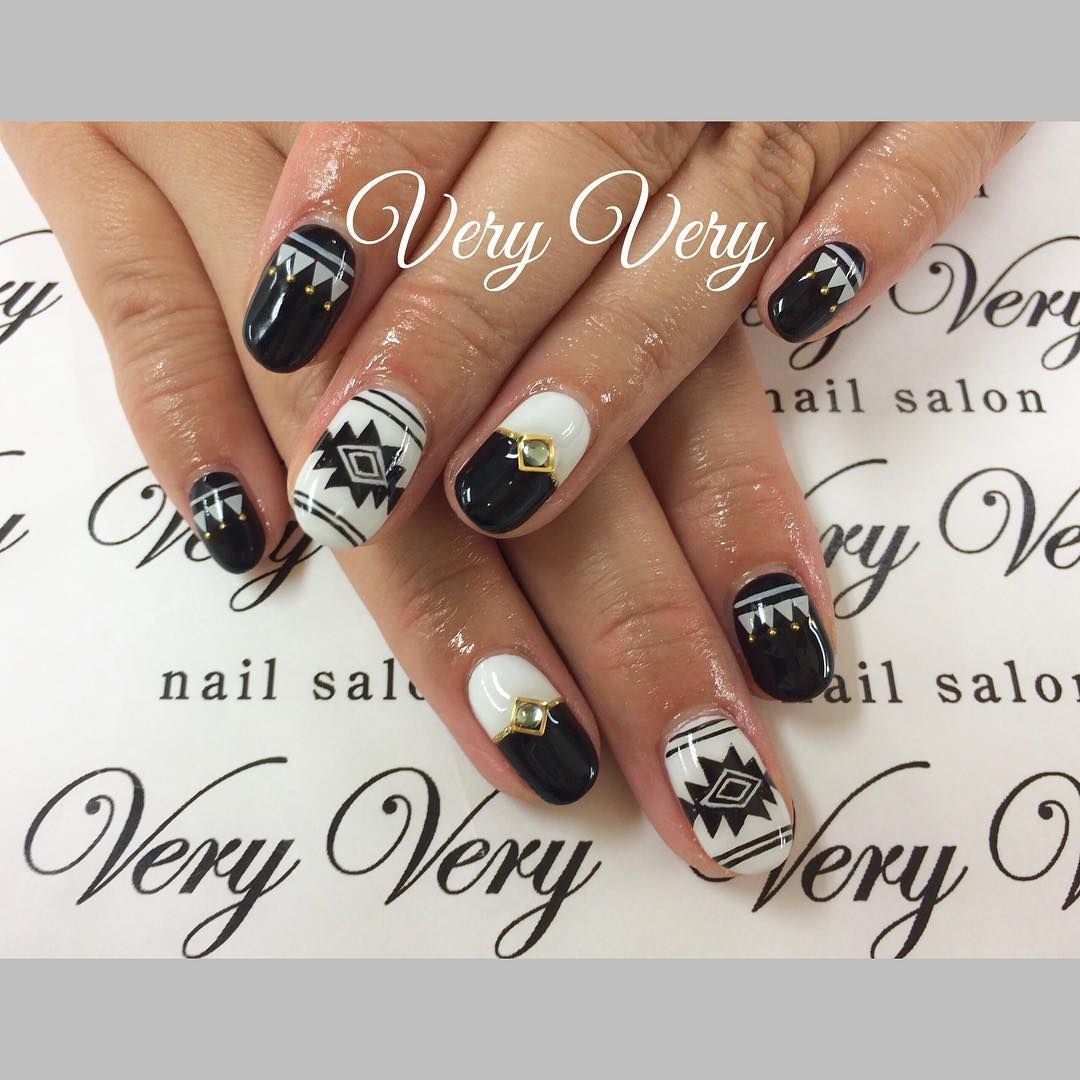 2016年秋冬のベスト旬ネイル！べっ甲・アーガイル・ボヘミアンネイル特集_image12