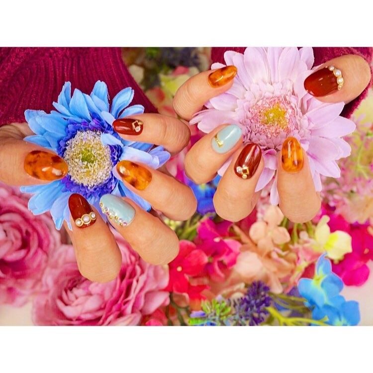 2016年秋冬のベスト旬ネイル！べっ甲・アーガイル・ボヘミアンネイル特集