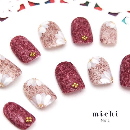 秋冬限定のふわもこ感♡セルフでもできるファーネイルとカワイイネイルデザイン_image7