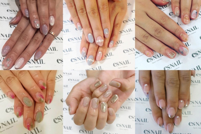 上司ウケOK！オフィスで使える最旬ネイル（画像提供：esNAIL）