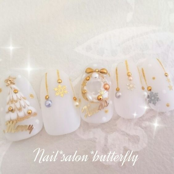 パーティーにもデートにも♡冬におすすめのジェルネイルデザイン集_image3