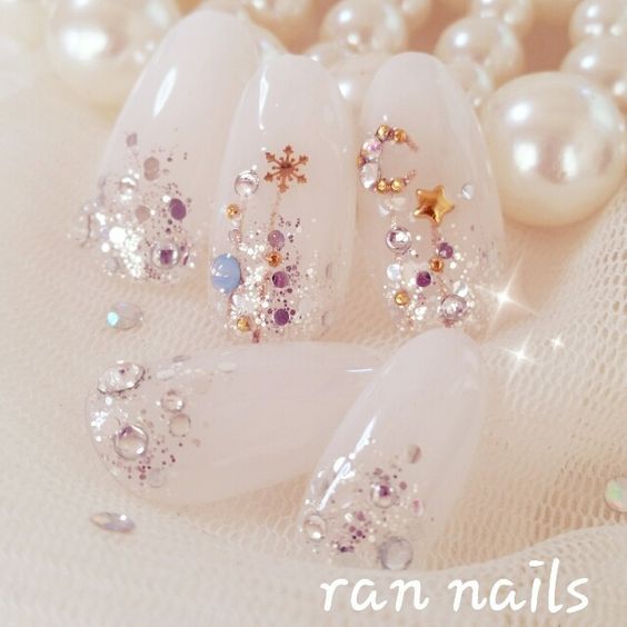 パーティーにもデートにも♡冬におすすめのジェルネイルデザイン集_image4