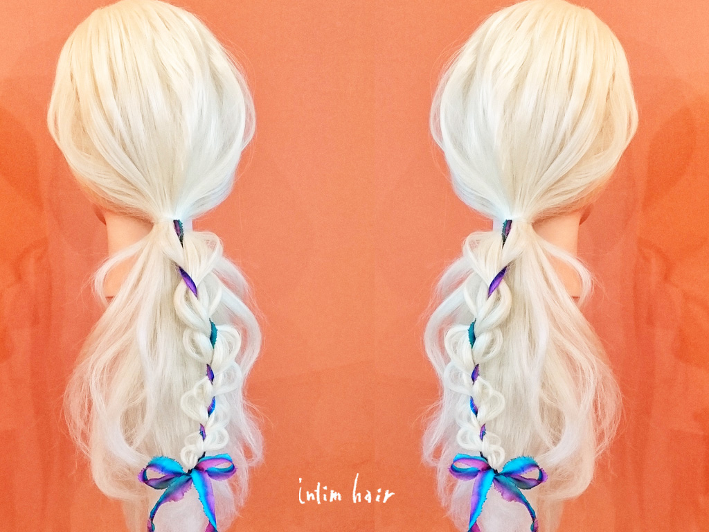 「リボンのヘアアレンジテクニックは難しい」という方に朗報