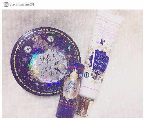 「マジョリカマジョルカ」の新作クリスマスコスメが可愛い！テーマは「星集め」／yukistagram24_さんInstagramより