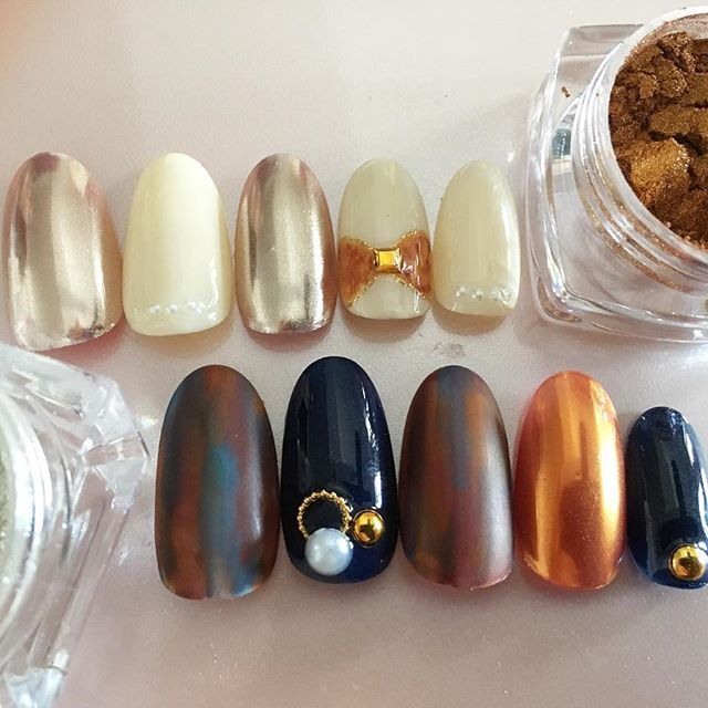 女子の憧れリボンネイル♡秋冬カラーを取り入れて季節感たっぷりの指先に♪_image3