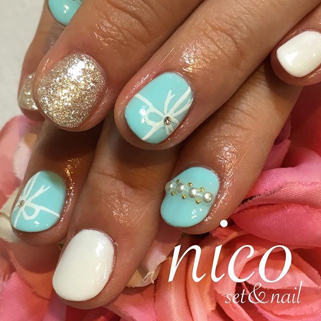 女子の憧れリボンネイル♡秋冬カラーを取り入れて季節感たっぷりの指先に♪_image8