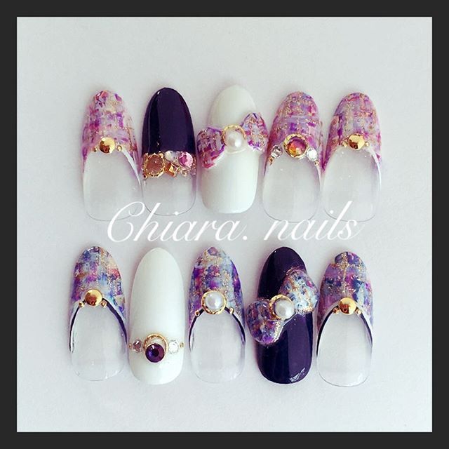 女子の憧れリボンネイル♡秋冬カラーを取り入れて季節感たっぷりの指先に♪_image6