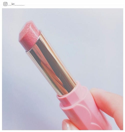 プチプラでとびっきりキュート!エチュードハウスの限定リップがメルヘン可愛い/___kt_________さんInstagramより