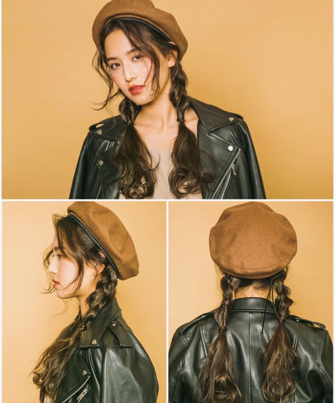 秋冬ファッションには必須♡ベレー帽に似合うヘアアレンジ♪_image9