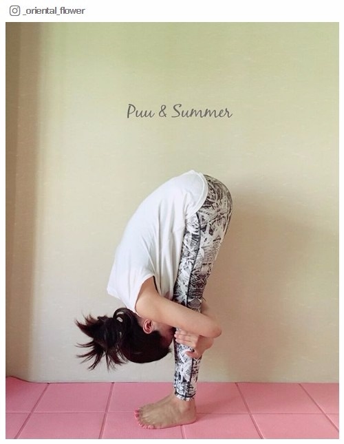 「前屈」がもたらす5つのダイエット効果/_oriental_flowerさんInstagram