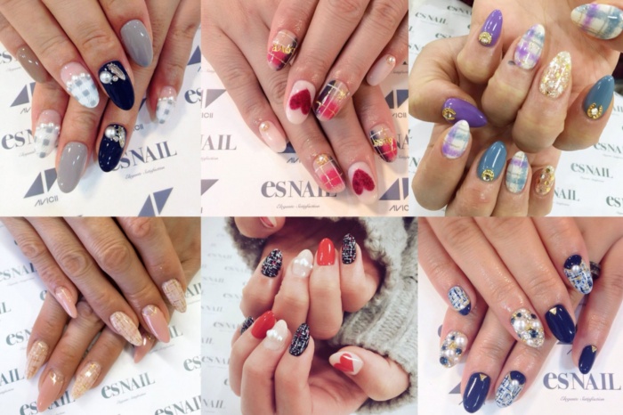 【冬の人気ネイル】どっち派?キュートな「ブランケットネイル」VS大人っぽい「ツイードネイル」