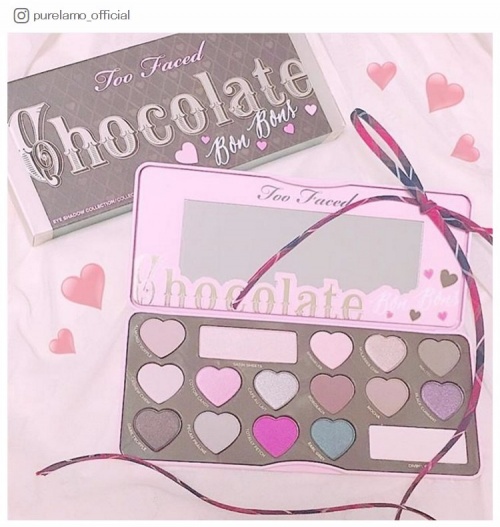 女子ならときめく！「チョコレートパレット」のコスメが可愛すぎる／purelamo_officialさんInstagramより  