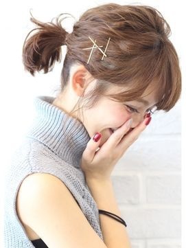 あえて縛っちゃえ！短めボブポニーテールの魅力♡_image3