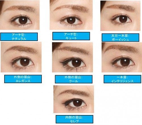印象を良くする!眉毛のタイプ別メイク法_image4