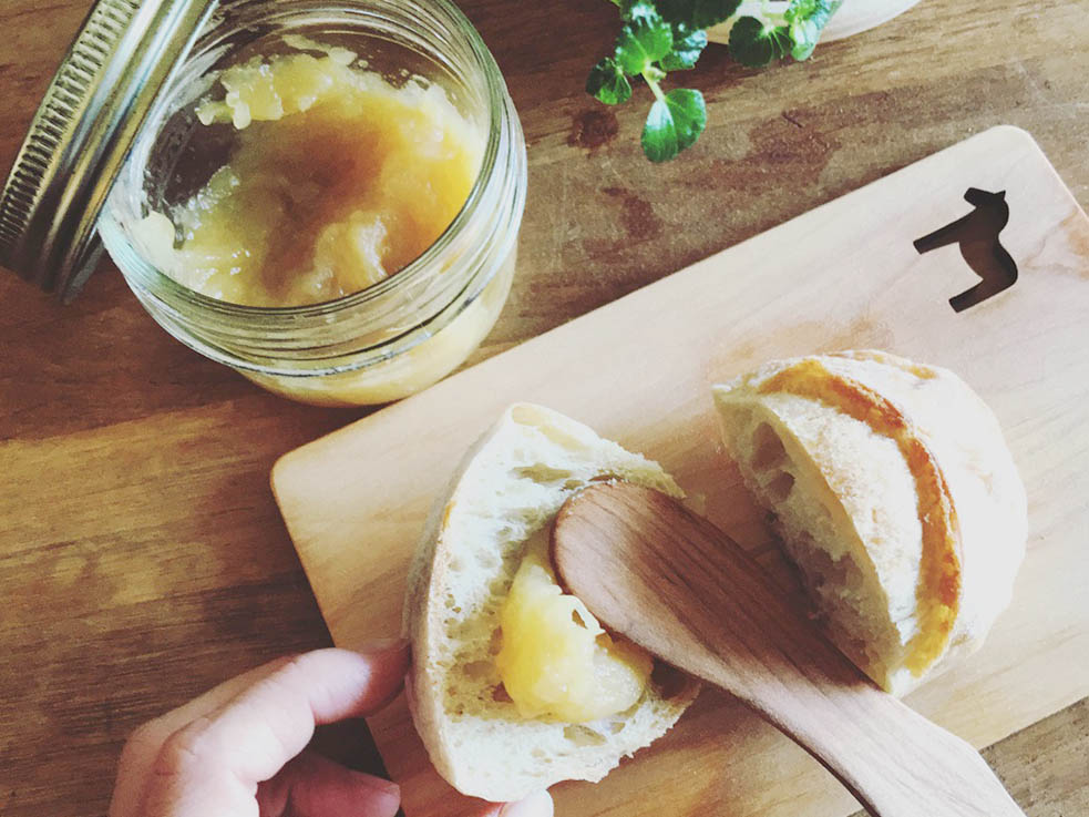 煮るだけで簡単完成「リンゴと柚子のジャム」で疲労を回復