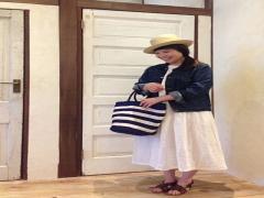 きっと癖になる…♡柔らかリネンのワンピースでレトロなコーディネート♪