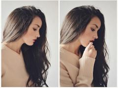 海外セレブに学ぶ。大人可愛い簡単ヘアアレンジは‘ワンサイドダウン’にお任せ＊