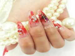上品でレディライクな指先に憧れるならマーブルネイル♡