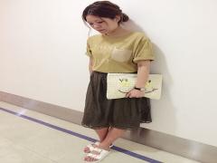 オフィスでもＯＫ♡"チュールスカート"でまじめ系コーディネート！