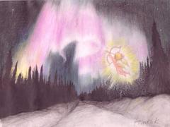 ホログラム？ホイル？簡単“オーロラネイル”でピンクのオーロラ姫を指先に♡