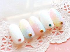 フルーツのお砂糖漬け…？シュガーネイルはジューシーカラーで作ろうっ！