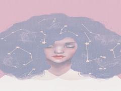 星に願いを【星座ネイル】でロマンティックで夏にピッタリな指先に...♡