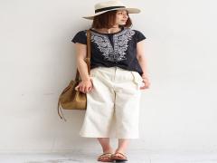 夏でもばっちり♪爽やかな白パンツお洒落コーデで毎日をかわいく♡