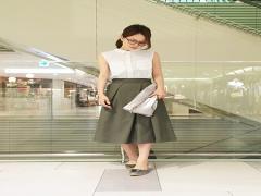 オトナな‘こなれ感’が欲しい▷カーキ×ホワイトの組み合わせにTRY