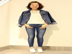 スキニーデニムを可愛くカジュアルにコーディネイトしましょ♡