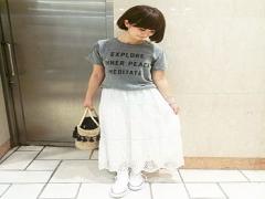 着るだけで真夏のおしゃれさんに！おしゃれなマキシスカートコーデ♡