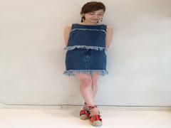 デニムの''青''と相性がいい色はコレだ！色別フットネイル