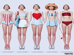 貧乳だってビーチで1番輝きたい♡‘‘バストごまかし水着’’特集