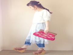 ほどよい抜け感がちょうどいい♡『レーススカート×デニム』で作る上級者コーデ