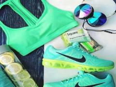 NIKEネイルでスポーティーテイストを指先にもチョイス◎